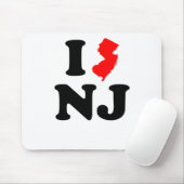 I Heart NJ Muismat (Met muis)