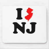 I Heart NJ Muismat (Voorkant)