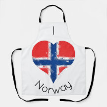 I Heart Noorwegen Noorse vlag