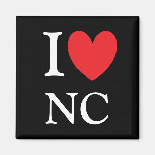 I Heart North Carolina Magnet