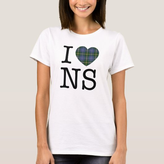 I Heart NS T-shirt (Voorkant)