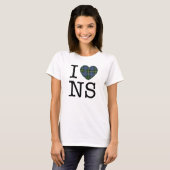 I Heart NS T-shirt (Voorkant volledig)