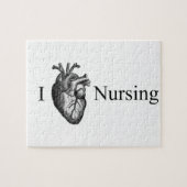 I Heart Nursing Legpuzzel (Horizontaal)