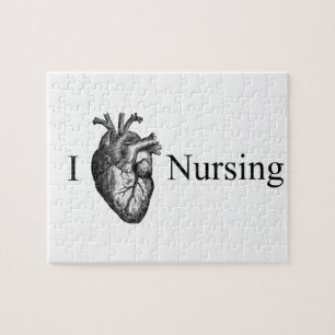 I Heart Nursing Legpuzzel