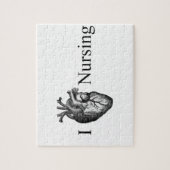 I Heart Nursing Legpuzzel (Verticaal)