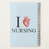 I Heart Nursing Planner (Achterkant)