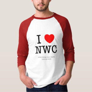 I Heart NWC - Rood T-shirt