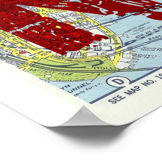 I Heart NY Poster (Hoek)