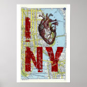I Heart NY Poster (Voorkant)