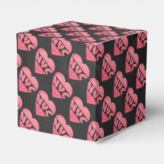 I Heart NYC Bedankdoosjes (Achterkant)