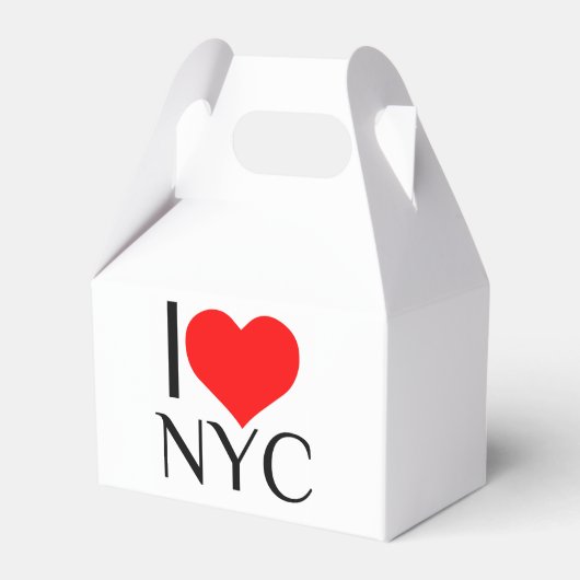 I HEART NYC BEDANKDOOSJES (Voorkant Zijde)