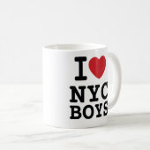 I Heart NYC Boys Coffee Mok (Voorkant rechts)
