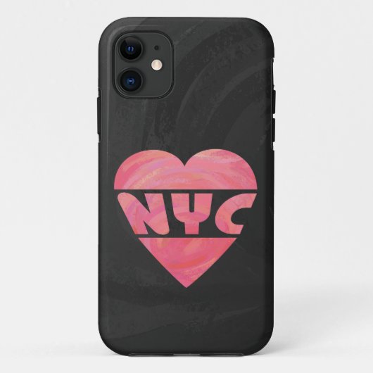 I Heart NYC Case-Mate iPhone Case (Achterkant)