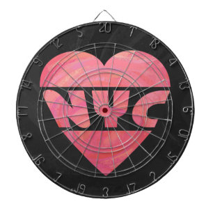 I Heart NYC Dartbord