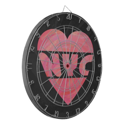 I Heart NYC Dartbord (Voorkant Links)