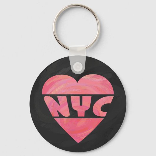 I Heart NYC Sleutelhanger (Voorkant)