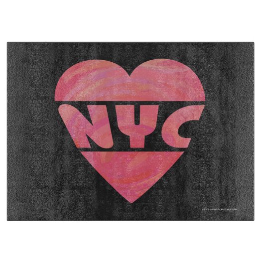 I Heart NYC Snijplank (Voorkant)