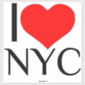 I HEART NYC STICKER (Vel)