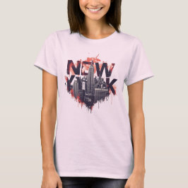 I Heart NYC" T-shirt - Casual New York City Urban