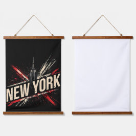 I Heart NYC" T-shirt - Casual New York City Urban Hangend Wandkleed