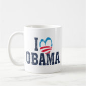 I Heart Obama Koffiemok (Links)
