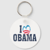 I Heart Obama Sleutelhanger (Voorkant)