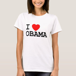I Heart Obama T-shirt- Vrouwen T-shirt