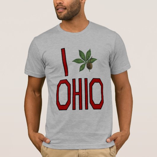 I Heart Ohio T-shirt (Voorkant)