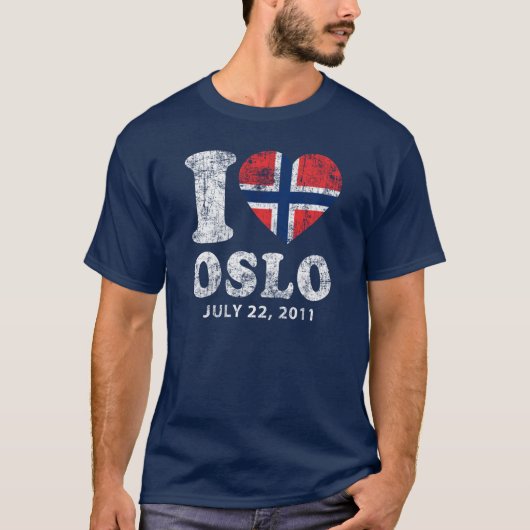I Heart Oslo T-shirt (Voorkant)