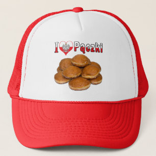 I Heart Paczki Pools voedsel Trucker Pet
