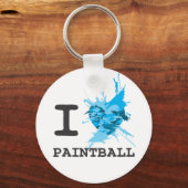 I Heart Paintball Sleutelhanger (Voorkant)