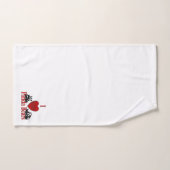 I Heart Panda Beren Bad Handdoek (Handdoek)