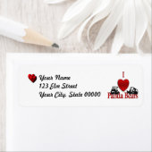 I Heart Panda Beren Etiket (Insitu)
