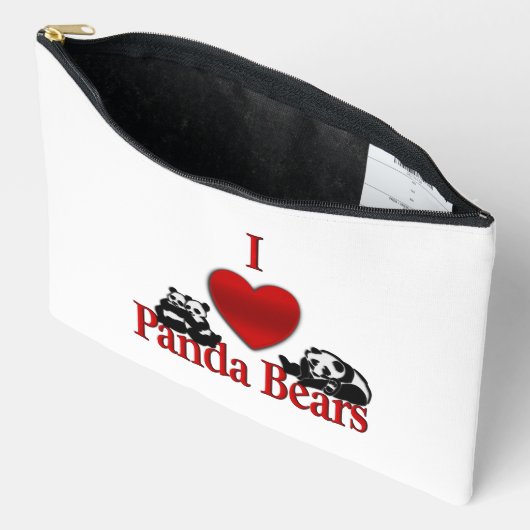 I Heart Panda Beren Fun Etui (Open)