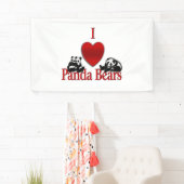 I Heart Panda Beren Fun Spandoek (Insitu)
