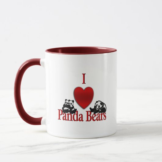 I Heart Panda Beren Mok (Links)