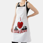 I Heart Panda Beren Schort (Insitu)