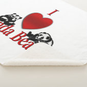 I Heart Panda Beren Sherpa Deken (3/4)