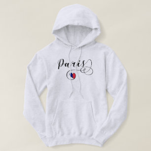 I Heart Paris, Frankrijk Hoodie