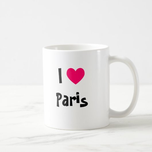I Heart Paris Koffiemok (Rechts)