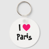 I Heart Paris Sleutelhanger (Voorkant)