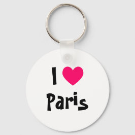 I Heart Paris Sleutelhanger