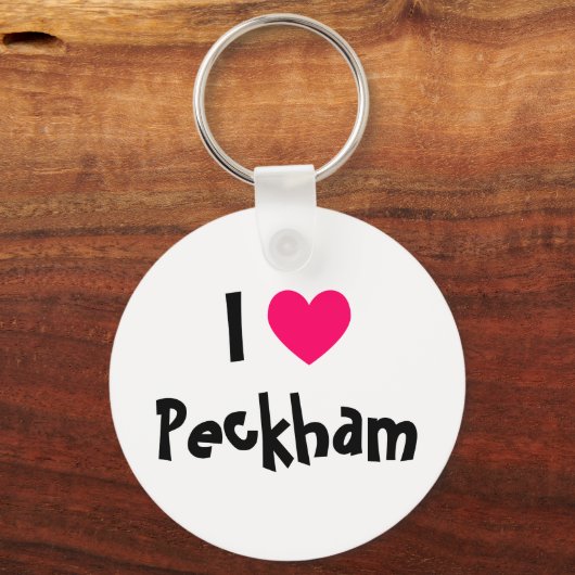 I Heart Peckham Sleutelhanger (Voorkant)