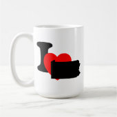 I Heart Pennsylvania Koffiemok (Links)