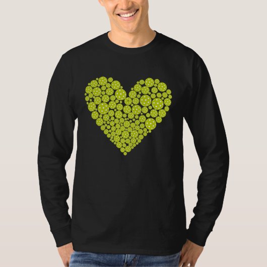 I Heart Pickleball T-shirt (Voorkant)