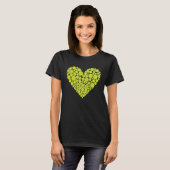 I Heart Pickleball T-shirt (Voorkant volledig)