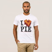 I (HEART) PIE T-SHIRT (Voorkant volledig)