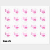 I Heart Pigs Stickers (Vel)