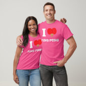 I Heart Ping Pong T-shirt (Unisex)
