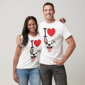 I Heart Pitbulls T-Shirt (Unisex)
